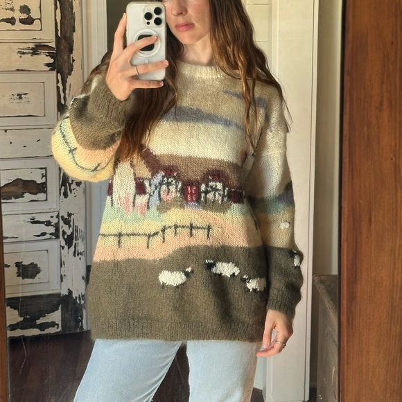Vintage Mohair Sheep Sweater - Picture 4 of 6